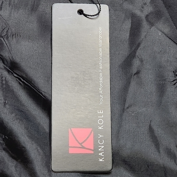 Vest plaid tailored fit black and white KANCY KOLE NWT - Picture 7 of 13